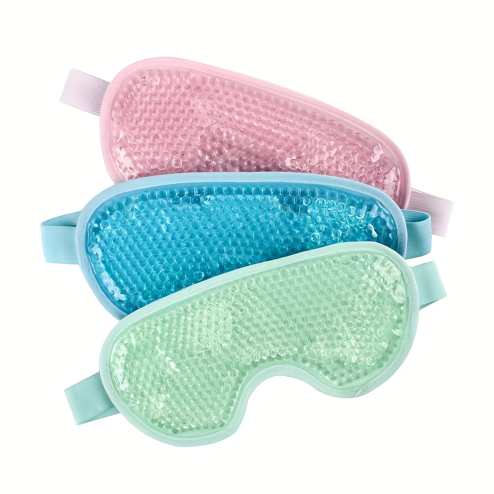 Eye Mask Sleep Travel - Gel Bead Hot Cold Eye Mask,