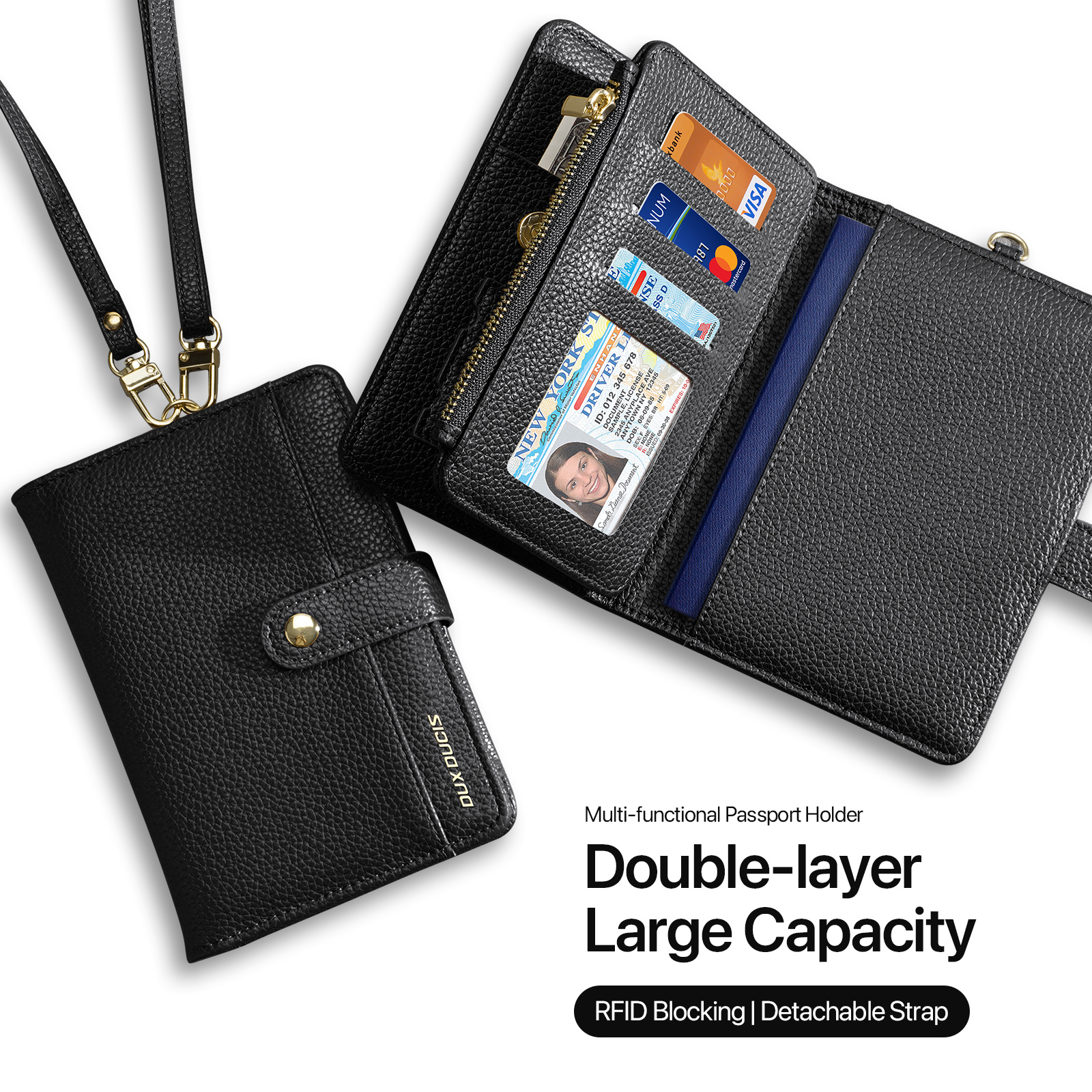 Travel Accessories Rfid - New Large Capacity Unisex Passport Holder