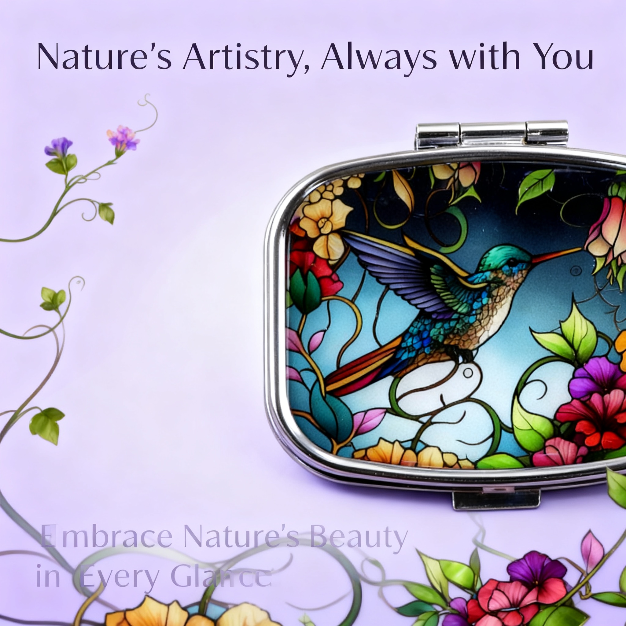 Travel Accessories Unisex - Cute Cartoon Bird Design Portable Mini