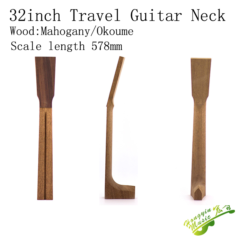 Travel Accessories Manufacturer - 32 inch Traveling Guitar Gabon Mahogany