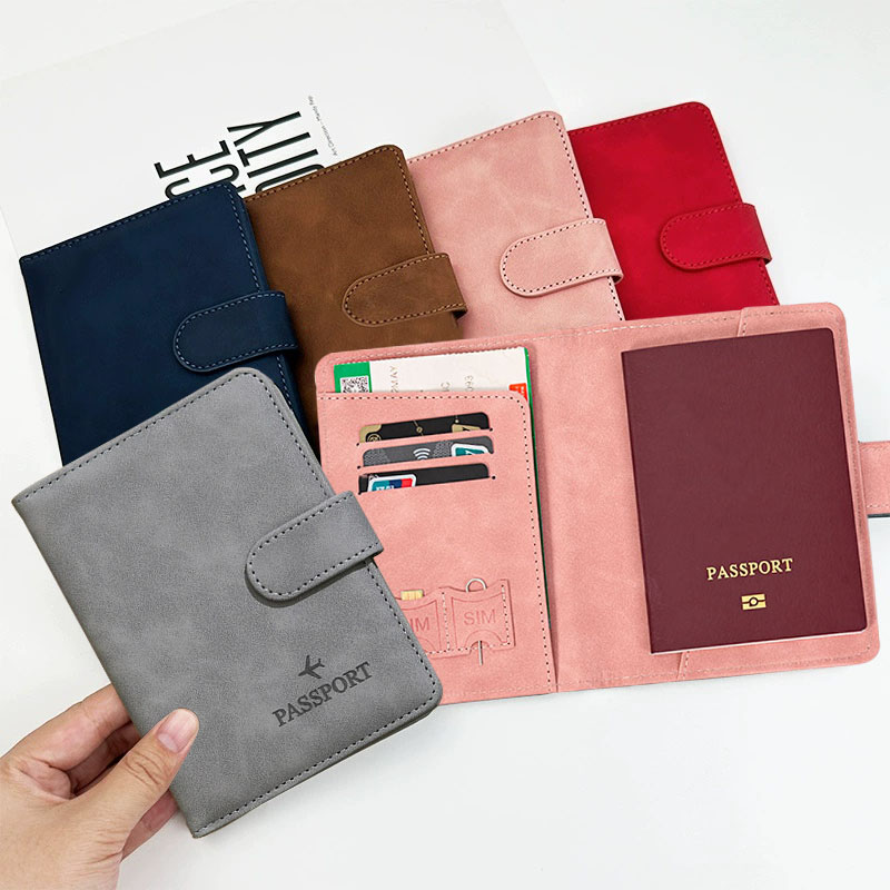 Travel Accessories Rfid - Leather Passport Holder Cover Wallet RFID