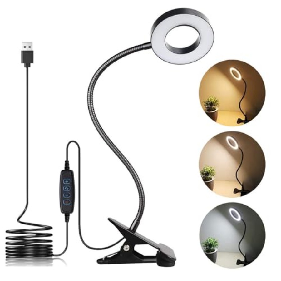 Book Light Flexible - Clip on Light LED Reading Book