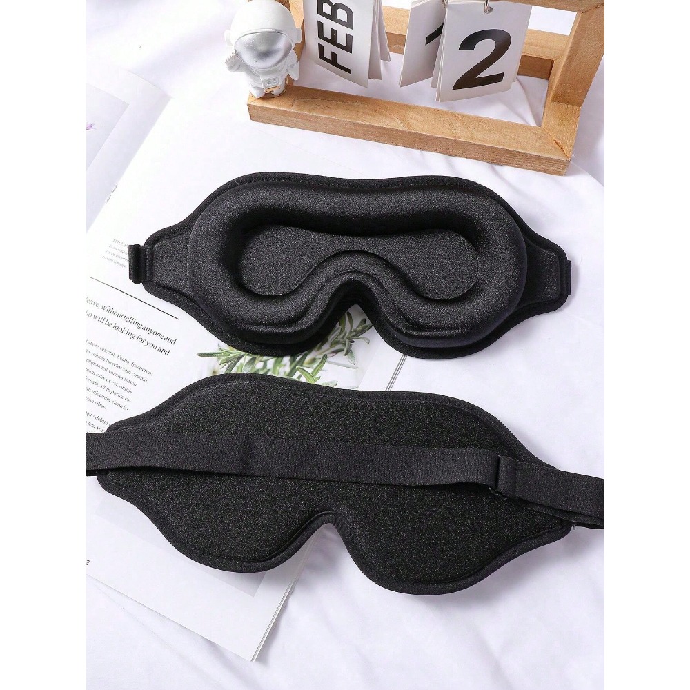 Eye Mask Sleep Travel - 1PC Solid Color Eye Mask, Simple