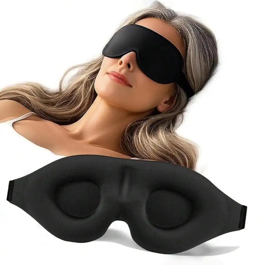 Unisex 3D Contoured Sleep Eye  – обзор и цена Eye Mask Sleep Travel