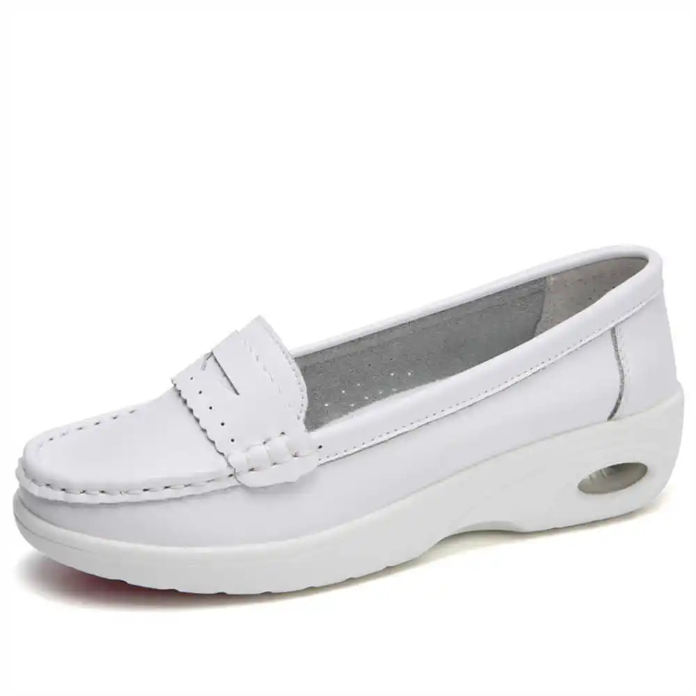 Thick Sole Slipon White Traine – обзор и цена Travel Accessories Uk Sale