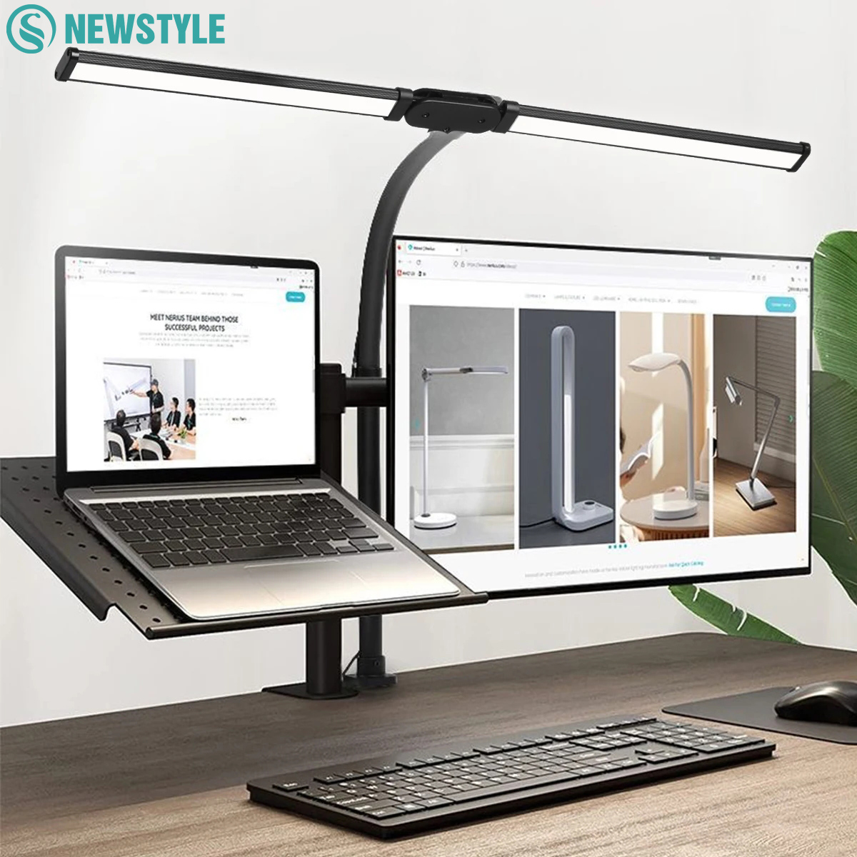 Eye-care LED Clip Metal Desk L – обзор и цена Book Light Flexible