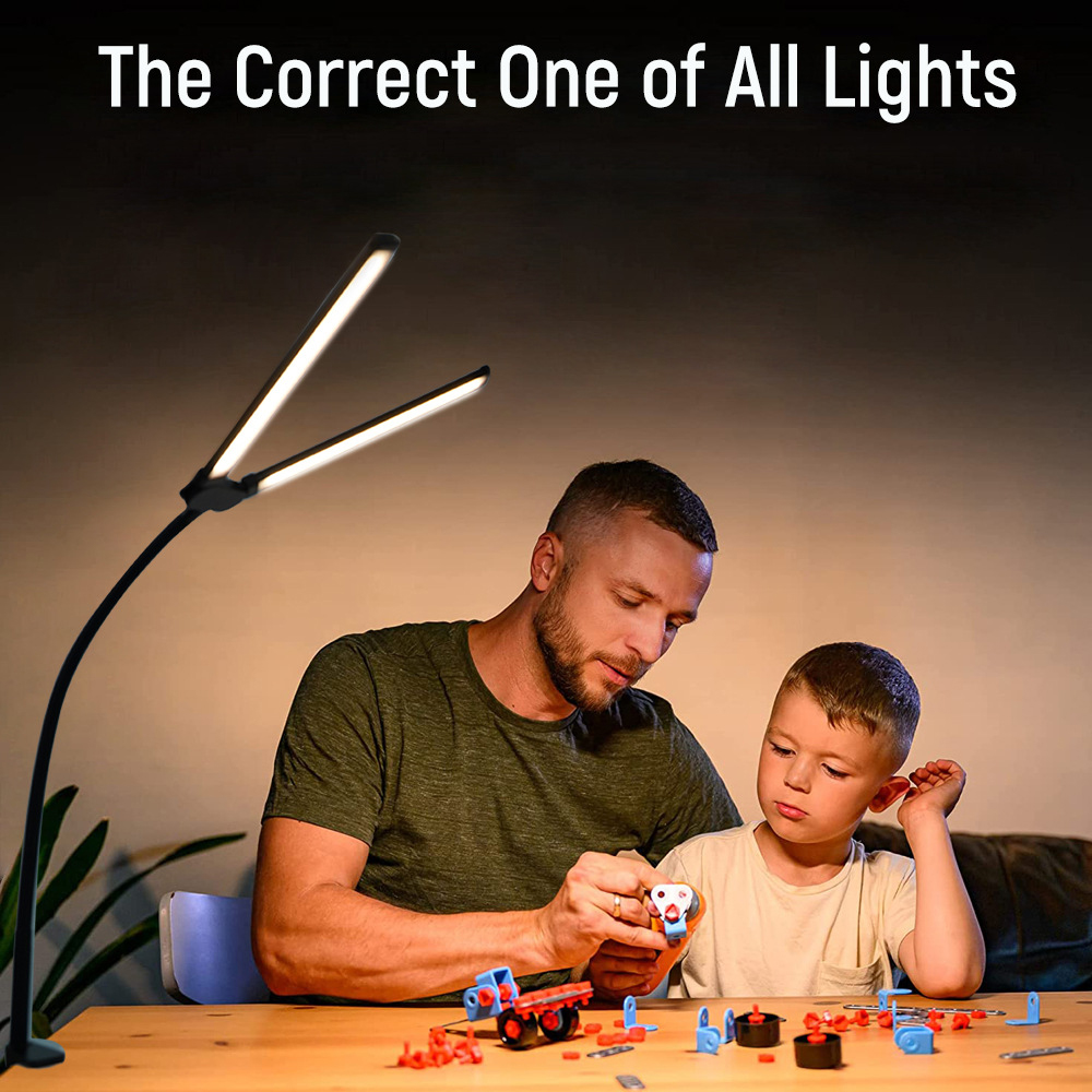 Eye-care LED Clip Metal Desk L – обзор и цена Book Light Flexible