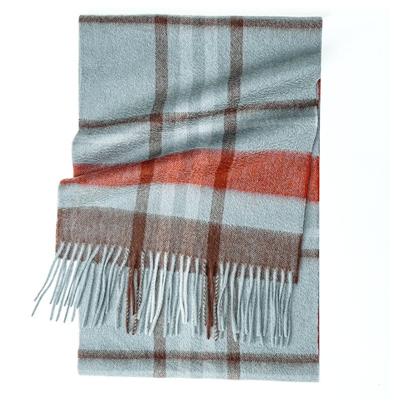 100% Cashmere Scarf   Plaid  W – обзор и цена Travel Accessories Neck