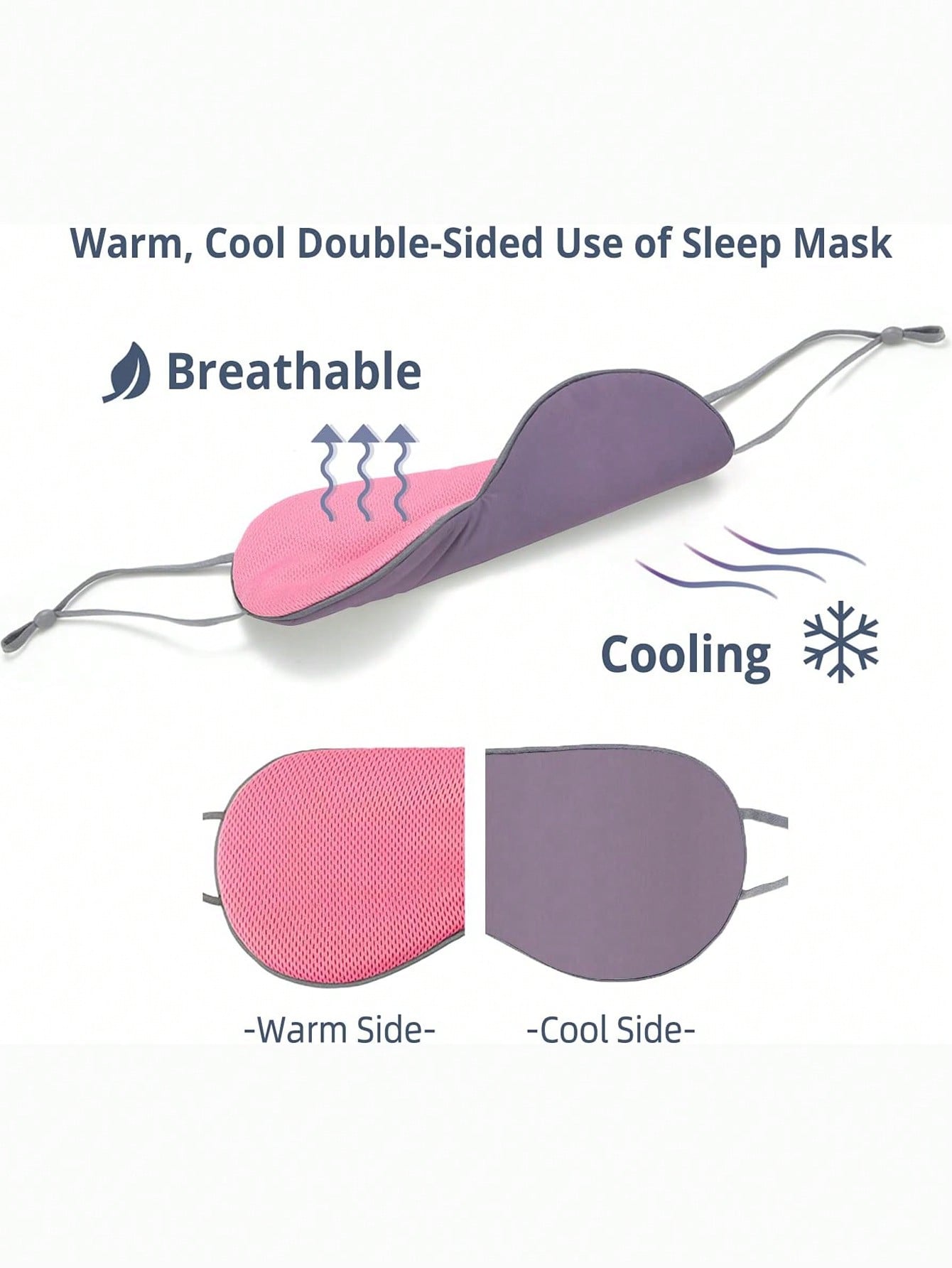 1PC Sleep Mask For Side Sleepe – обзор и цена Eye Mask Sleep Travel