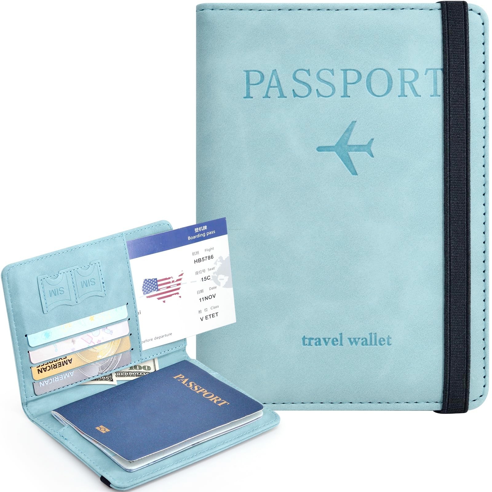 Passport Holder for Travel, RF – обзор и цена Travel Accessories Rfid