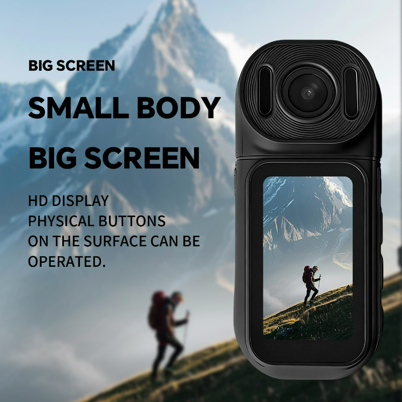 Mini Sports Camera with 180° R – обзор и цена Travel Vlog Accessories