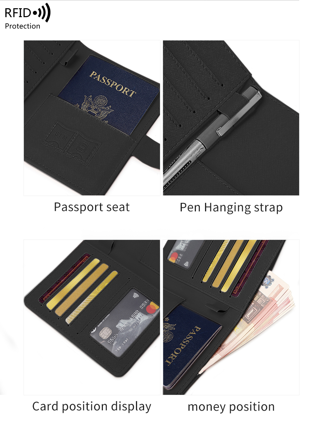 Multi functional RFID shielded – обзор и цена Travel Accessories Rfid
