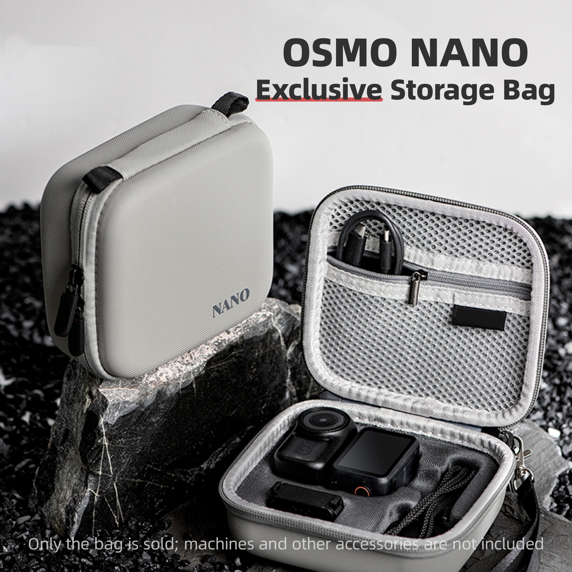 Carrying Case for DJI Osmo Nan – обзор и цена Travel Vlog Accessories