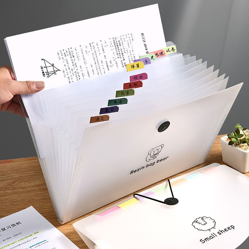 Cartoon Waterproof A4 File Fol – обзор и цена Document Organizer Folder