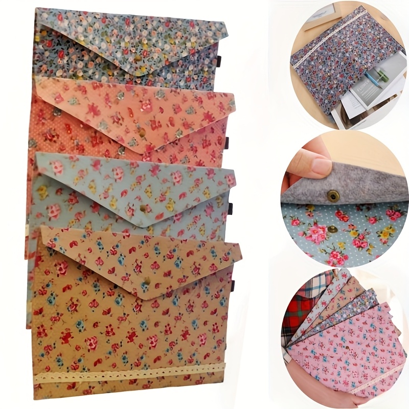 1PC A4 Floral File Folder Eleg – обзор и цена Document Organizer Folder