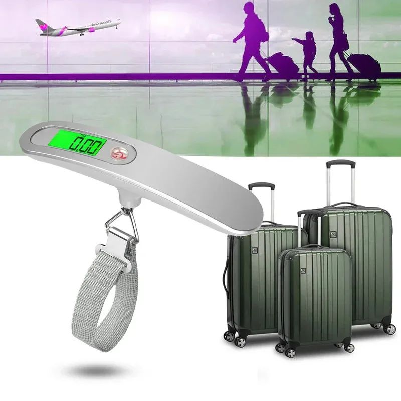 Fish Scales 50kg/110lb Portabl – обзор и цена Luggage Scale Hanging