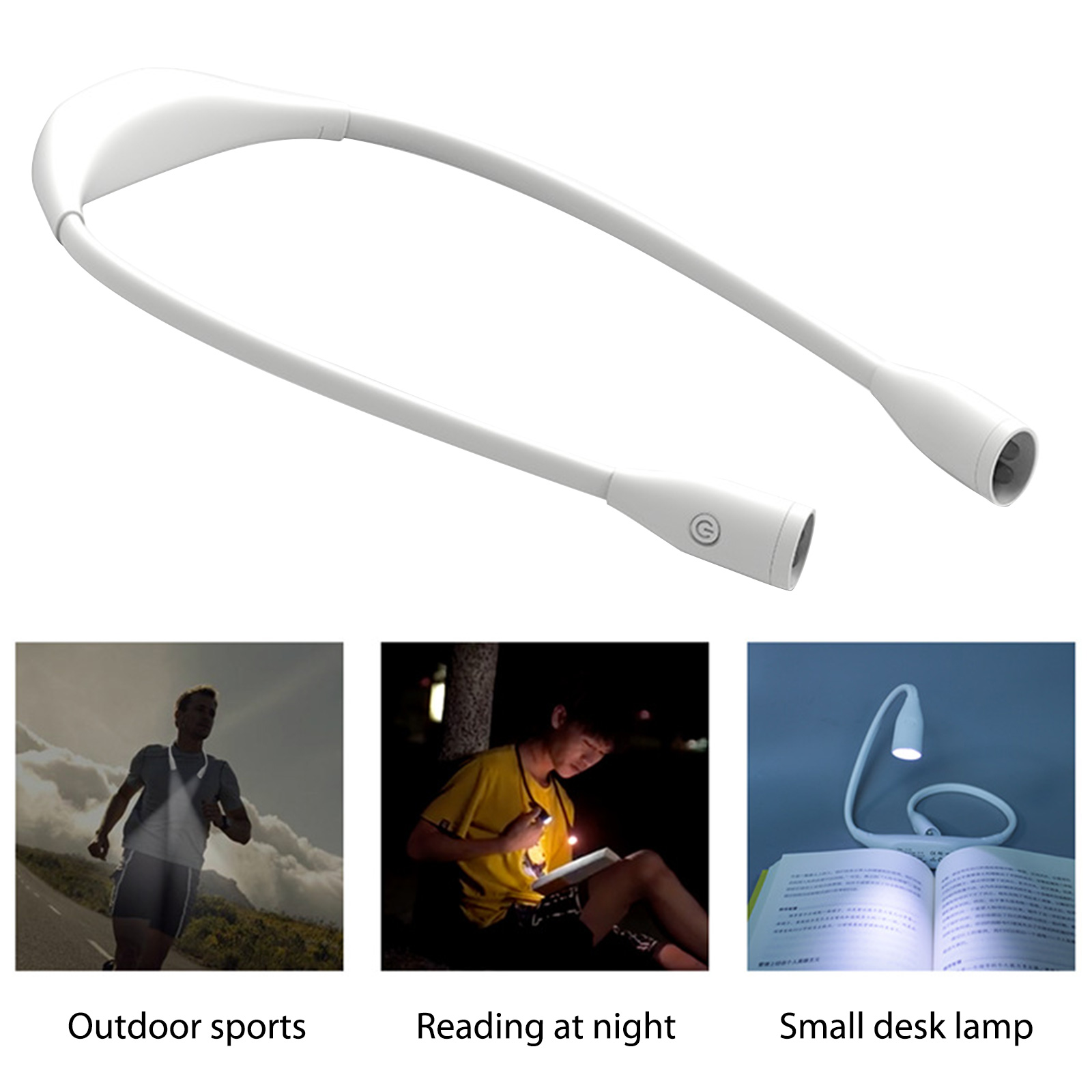 Rechargeable LED Neck Reading  – обзор и цена Book Light Flexible
