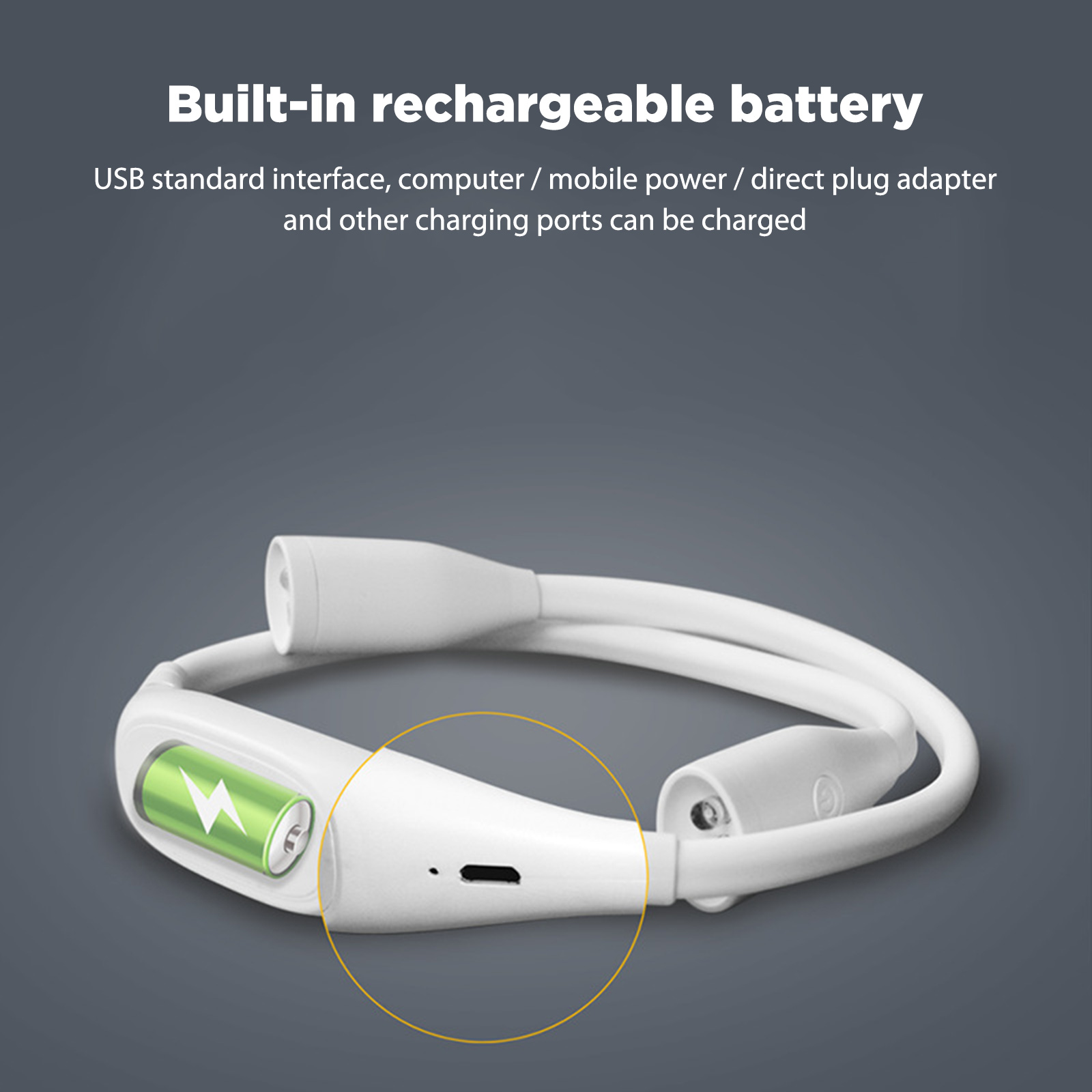 Rechargeable LED Neck Reading  – обзор и цена Book Light Flexible