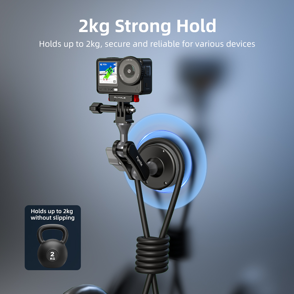 Suction Cup Mount Holder Stand – обзор и цена Travel Vlog Accessories