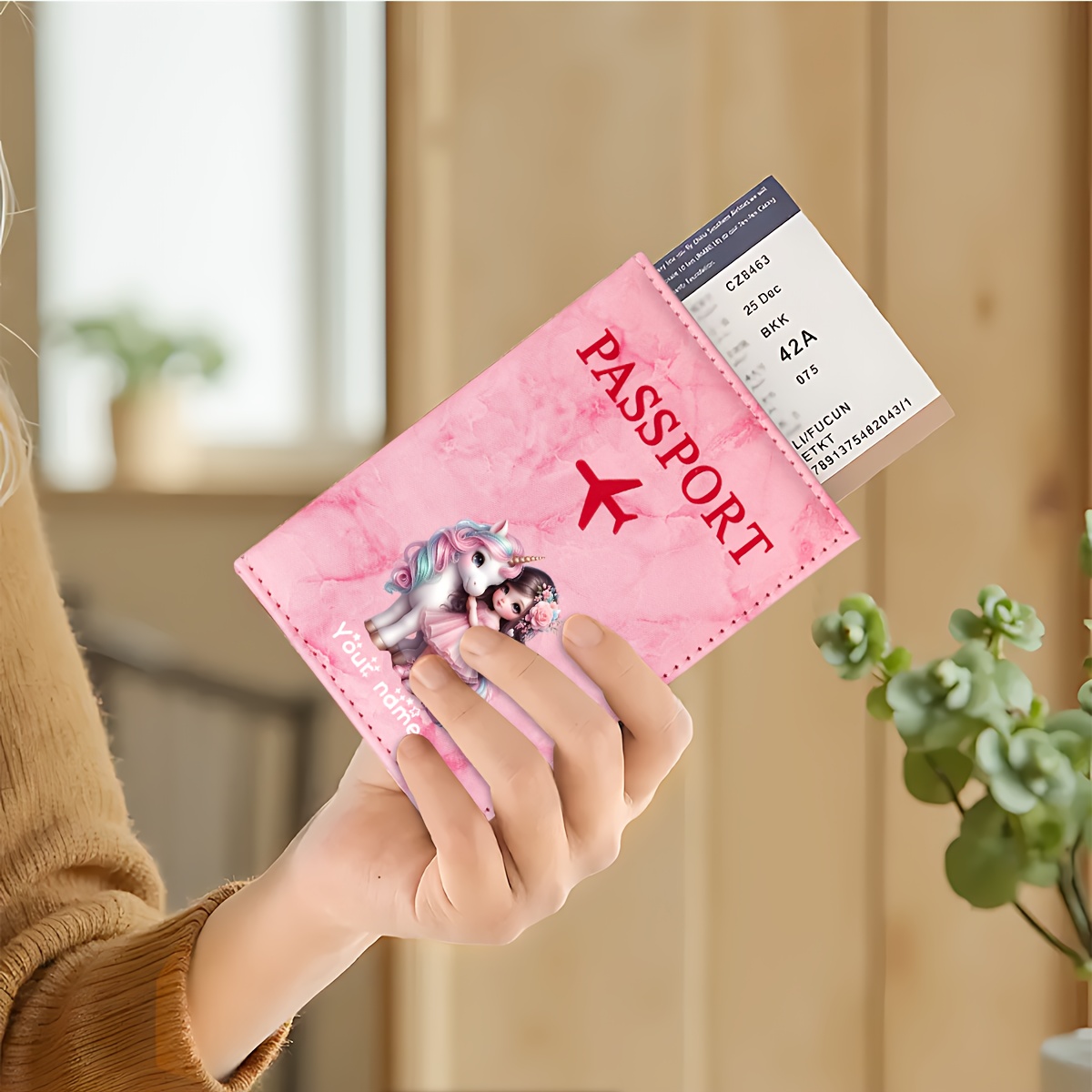 Unicorn Girl Pattern PU Passpo – обзор и цена Travel Accessories In Bulk