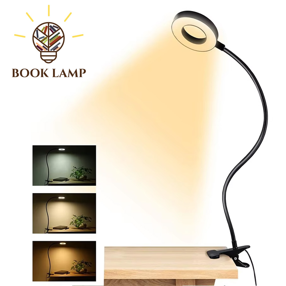 48 LEDs Clip on Desk Lamp 360° – обзор и цена Book Light Flexible