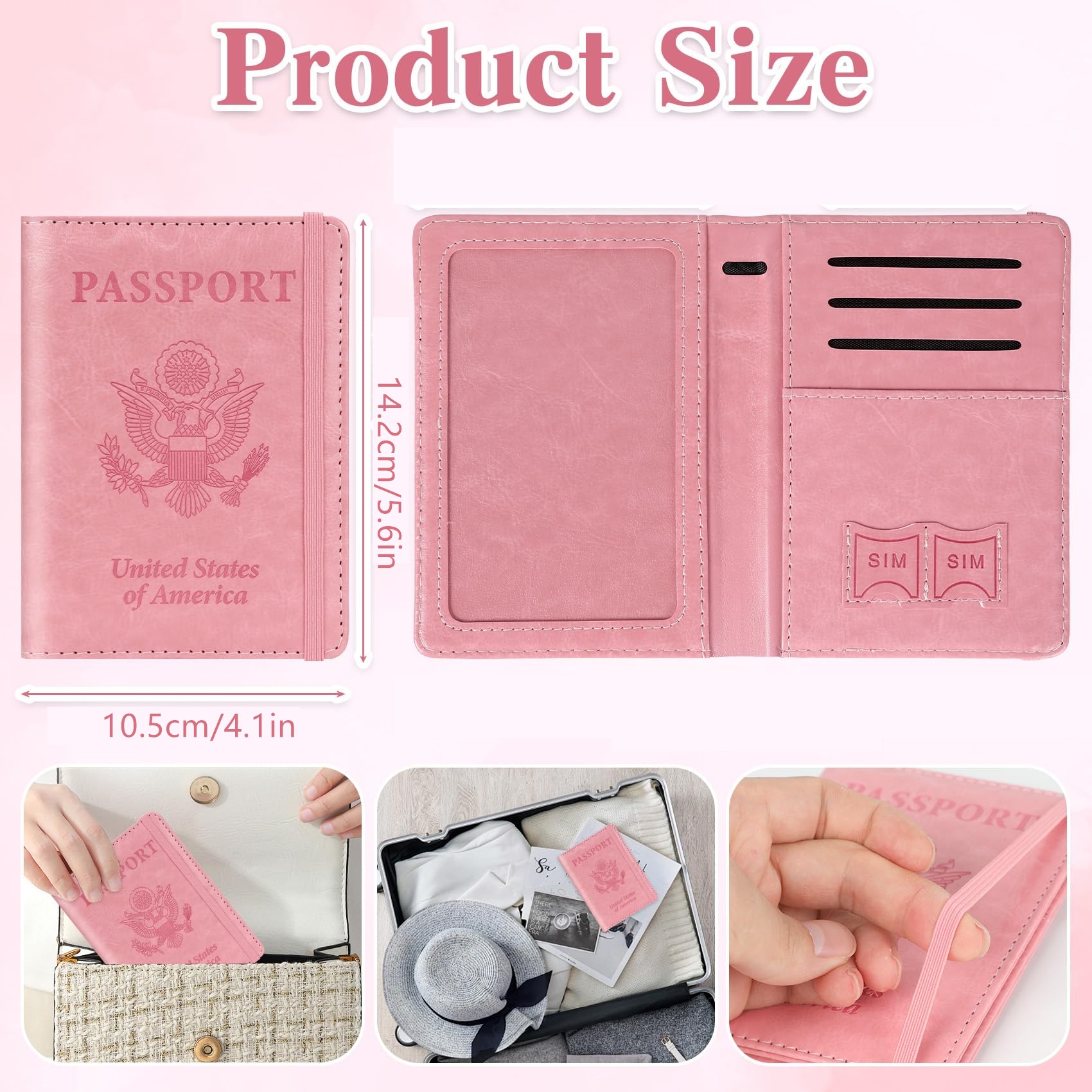 Passport Holder for Travel, Rf – обзор и цена Travel Accessories Rfid