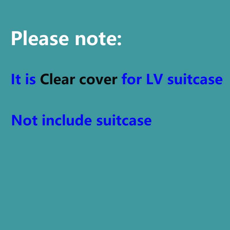 Transparent Cover for LV Suitc – обзор и цена Travel Accessories Louis Vuitton