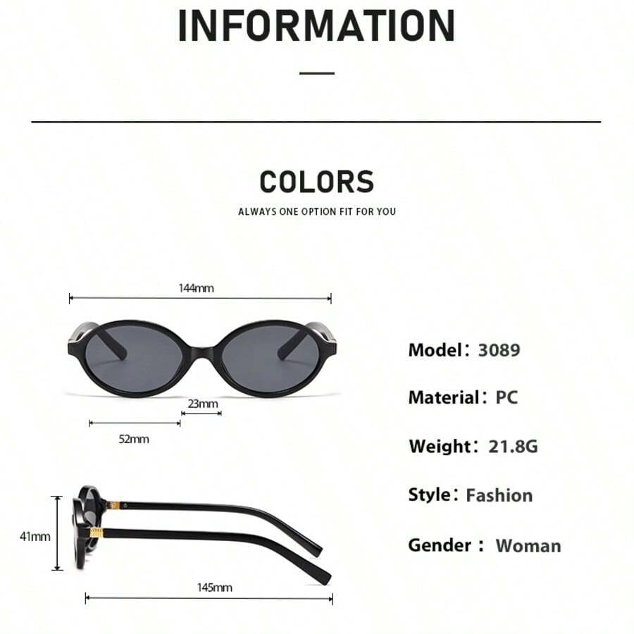 Oval Frame Retro Sunglasses Wo – обзор и цена Travel Accessories Unisex
