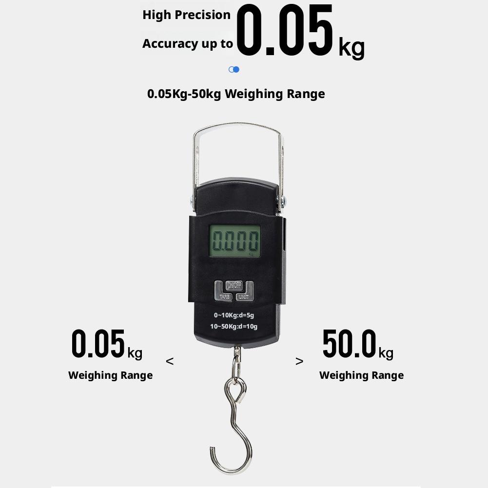 50kg/10g Portable LCD Electron – обзор и цена Luggage Scale Hanging