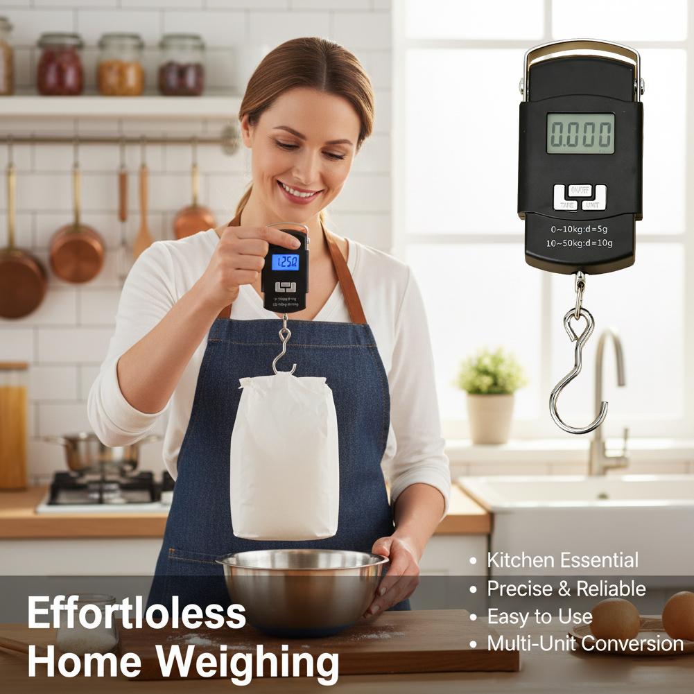50kg/10g Portable LCD Electron – обзор и цена Luggage Scale Hanging