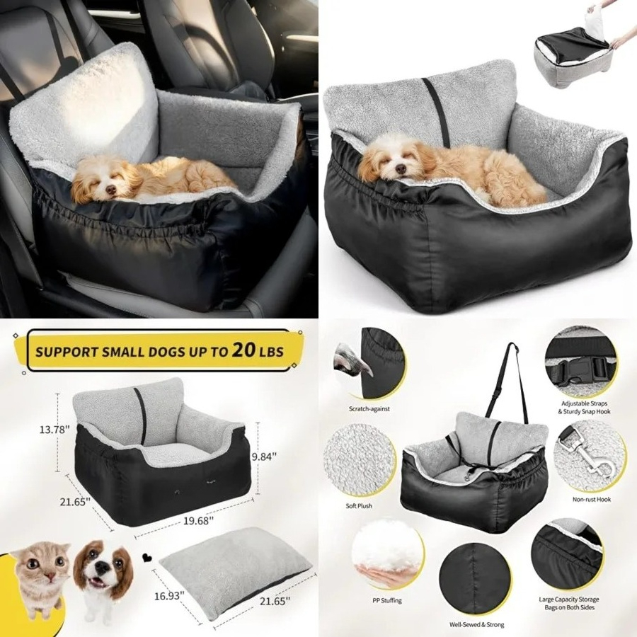 Dog Car Seat for Small Dogs, S – обзор и цена Travel Accessories Under $25