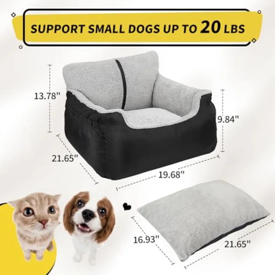 Dog Car Seat for Small Dogs, S – обзор и цена Travel Accessories Under $25