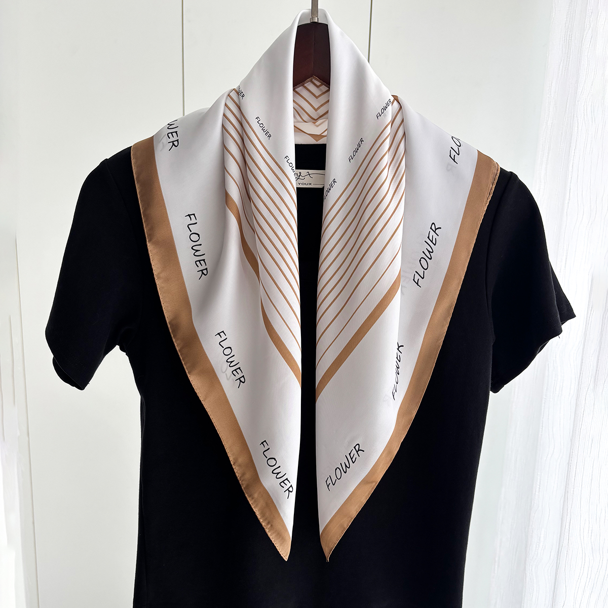 Luxury Print Scarf For Women E – обзор и цена Travel Accessories Neck