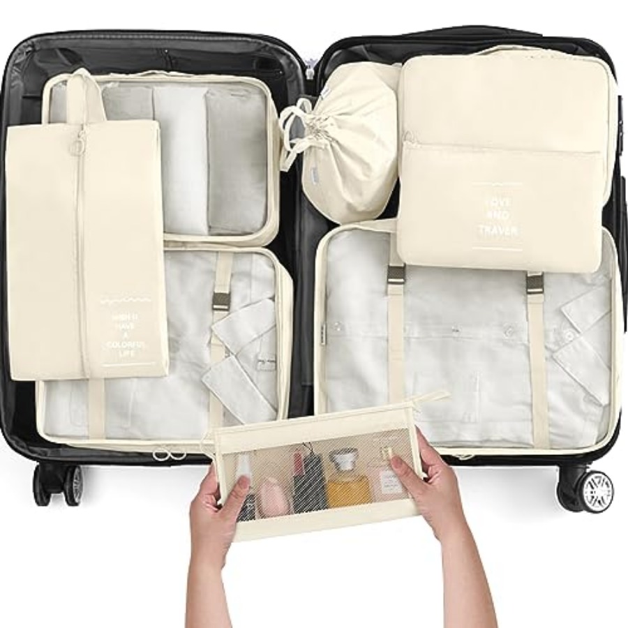 8 Set Packing Cubes for Travel – обзор и цена Shoe Bag Travel
