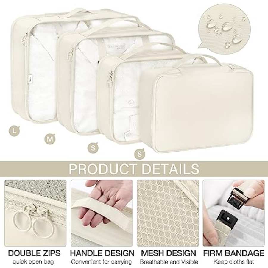 8 Set Packing Cubes for Travel – обзор и цена Shoe Bag Travel