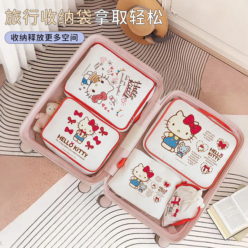 Anime Hello Kitty Travel Stora – обзор и цена Shoe Bag Travel