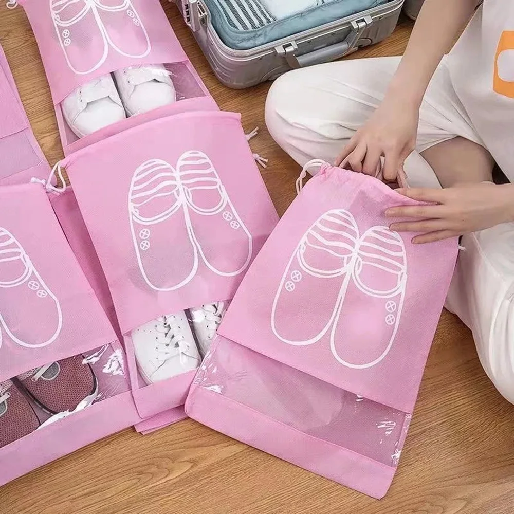 Nylon Waterproof Drawstring St – обзор и цена Shoe Bag Travel