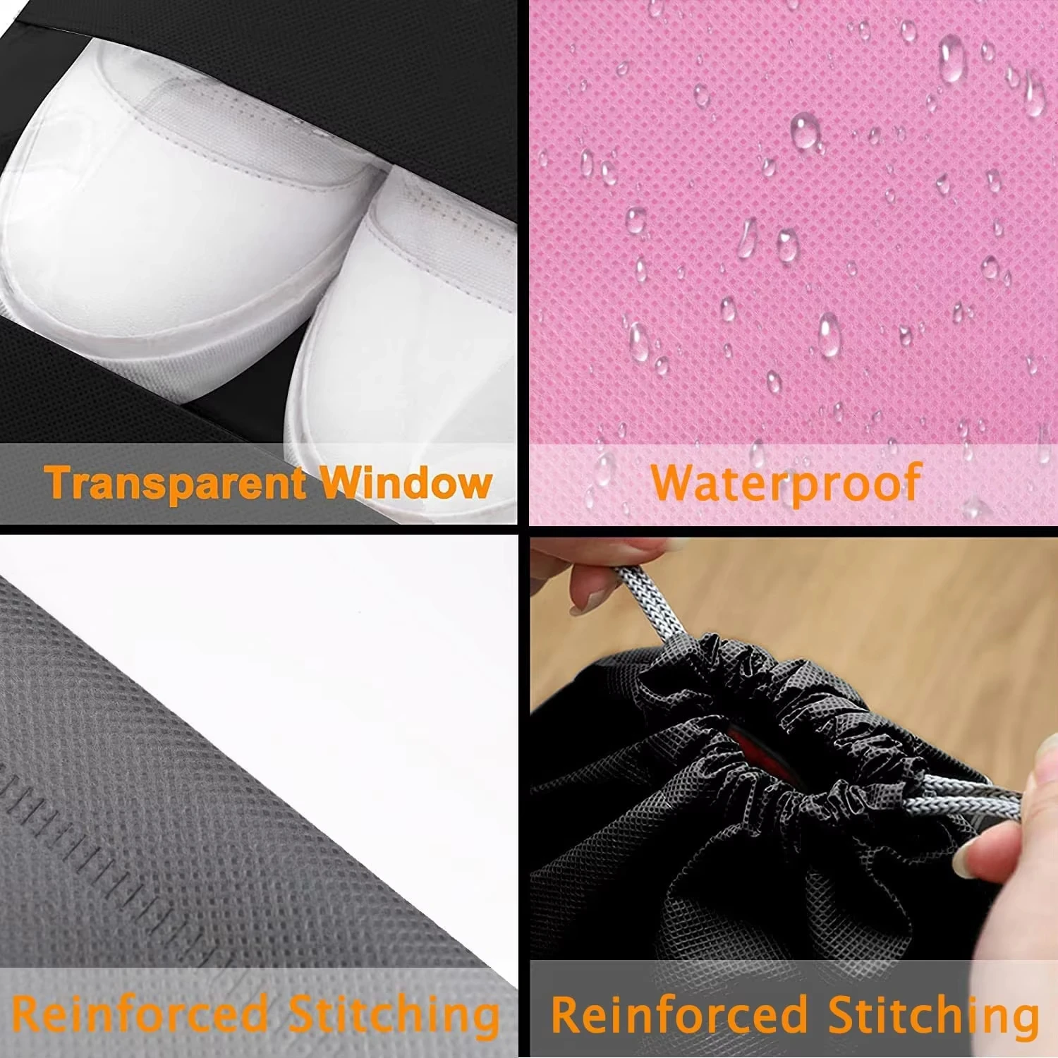 Nylon Waterproof Drawstring St – обзор и цена Shoe Bag Travel