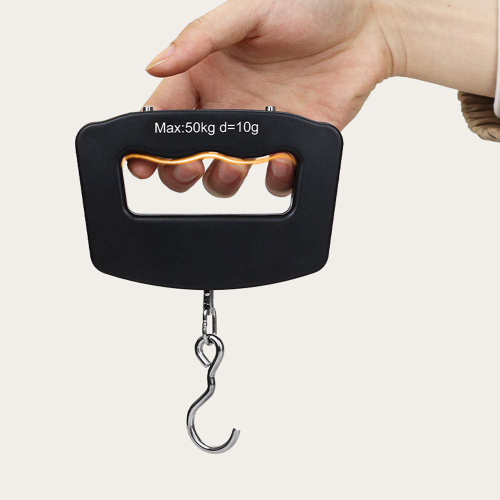 50kg Digital Fishing Scale Han – обзор и цена Luggage Scale Hanging