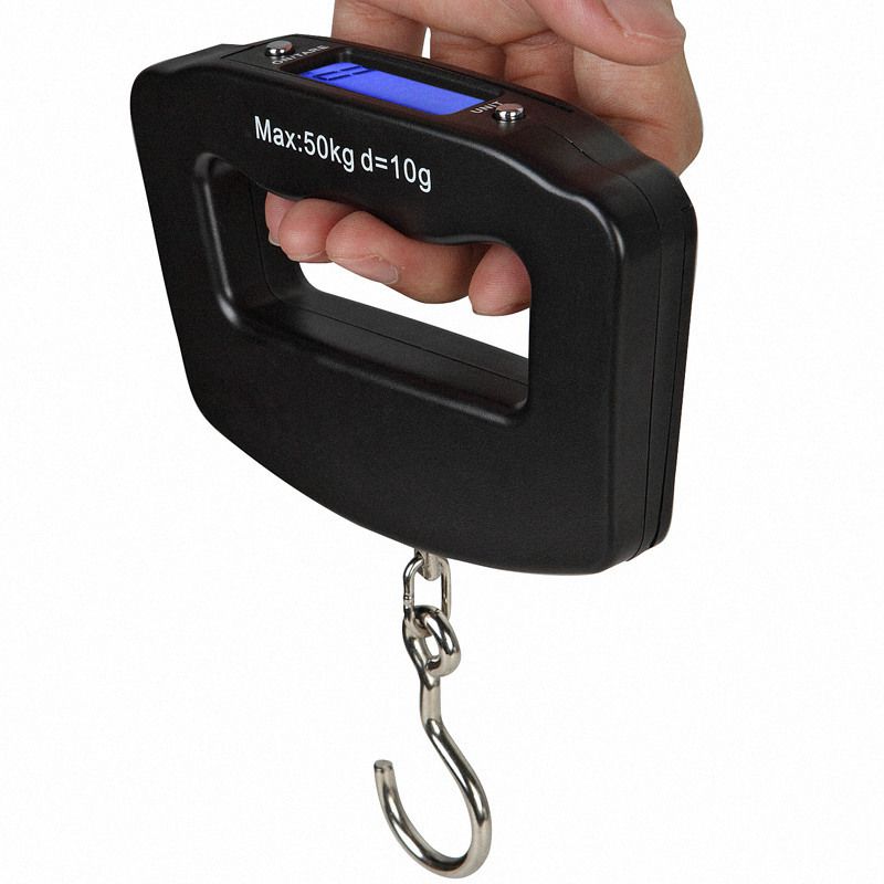 50kg Digital Fishing Scale Han – обзор и цена Luggage Scale Hanging