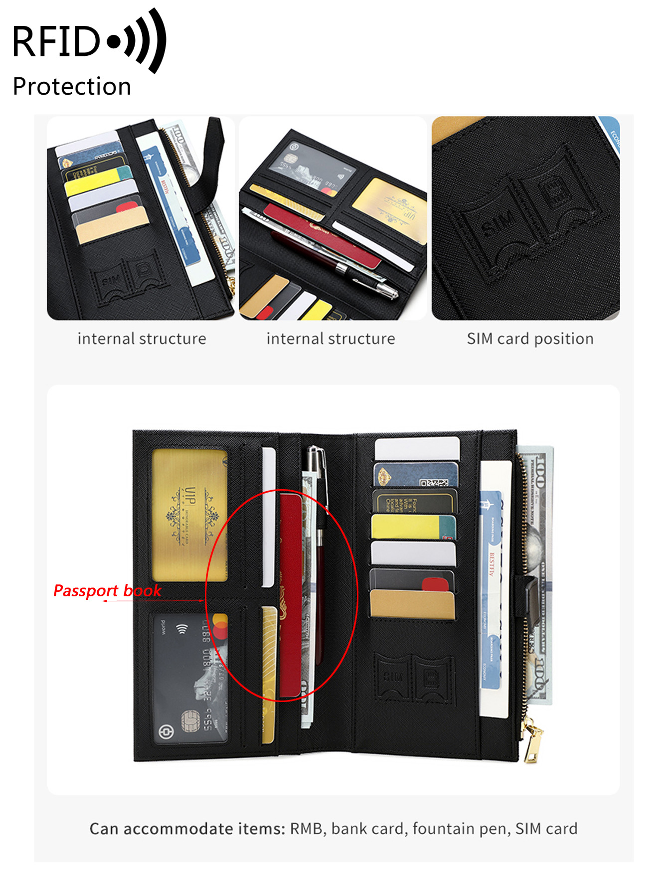 Fashionable PU leather airplan – обзор и цена Travel Accessories Rfid