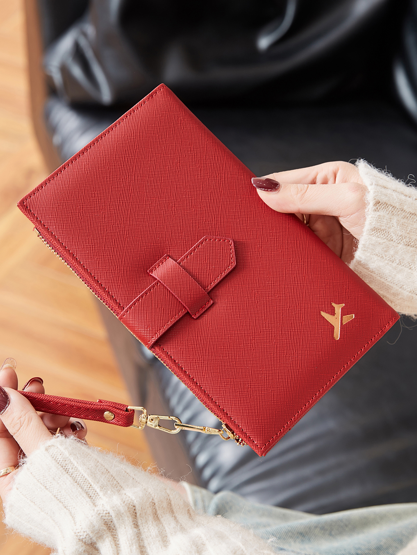 Fashionable PU leather airplan – обзор и цена Travel Accessories Rfid