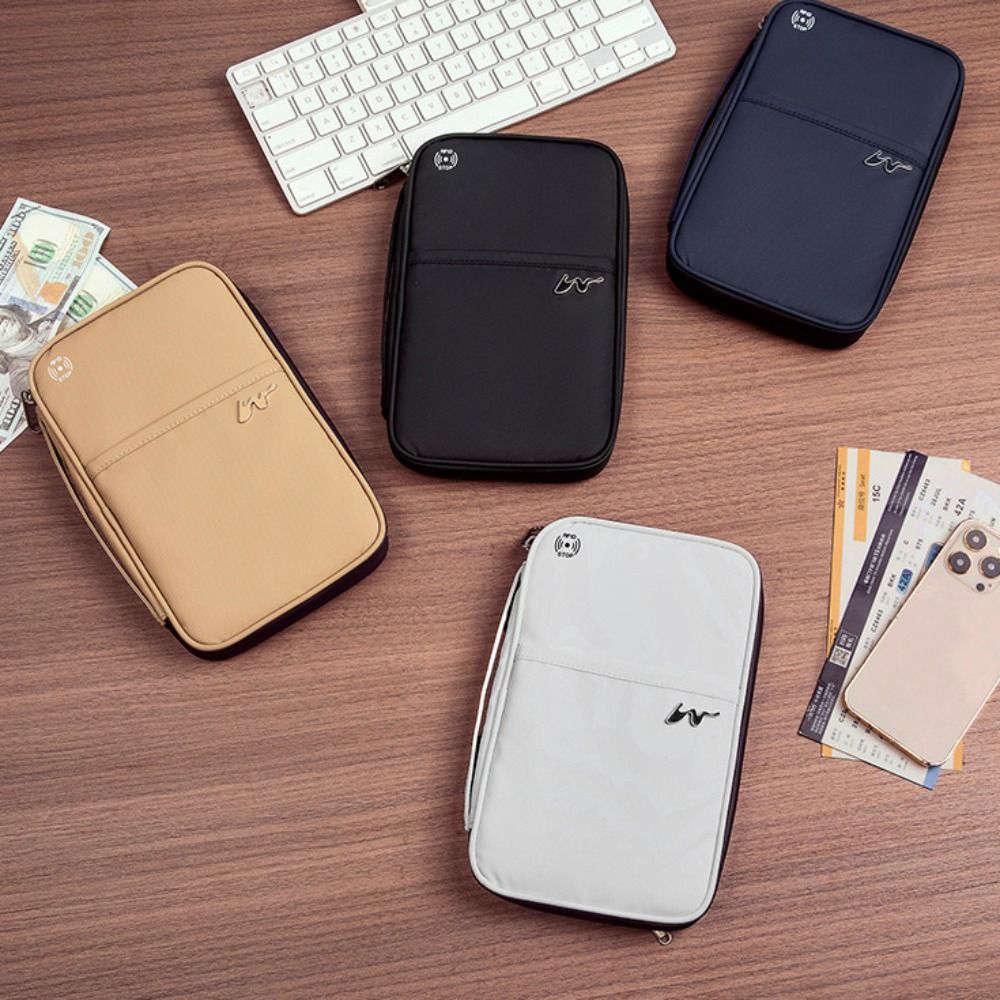 Portable Polyester Card Case L – обзор и цена Travel Accessories Rfid