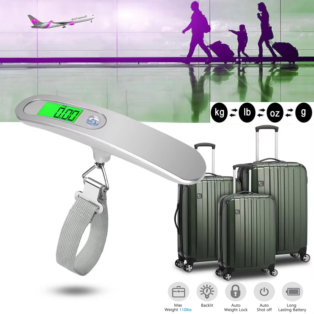 Portable Scale Digital LCD Dis – обзор и цена Luggage Scale Hanging