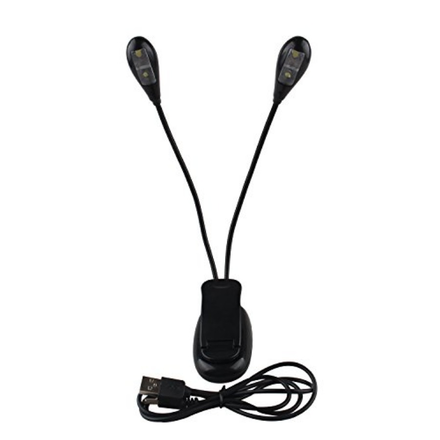 Protable Dual Head Music Stand – обзор и цена Book Light Flexible