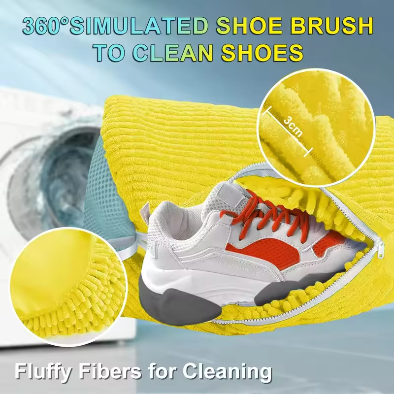 2PCS Chenille Shoe Laundry Bag – обзор и цена Shoe Bag Travel