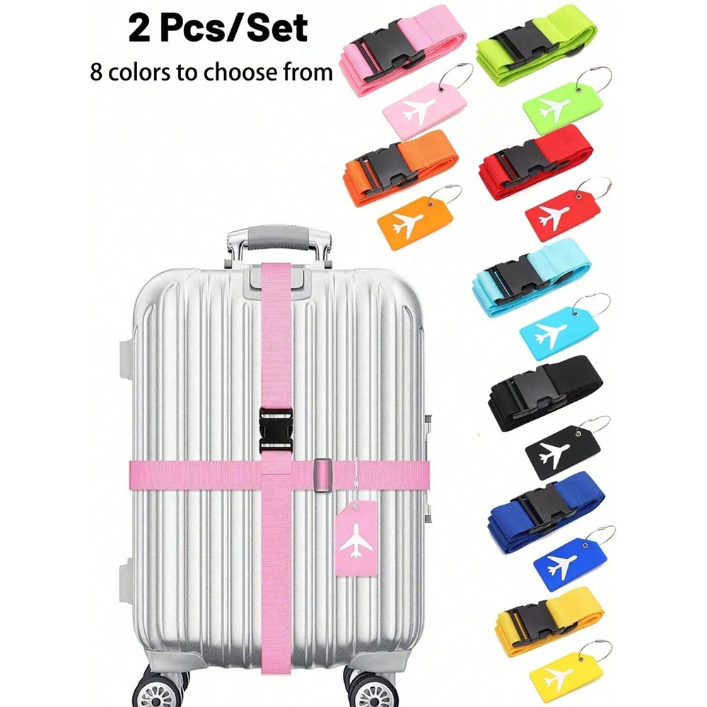 Luggage Strap Set with Luggage – обзор и цена Travel Accessories In Bulk
