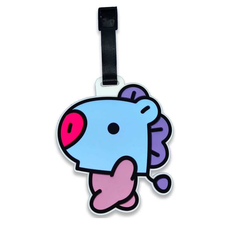 BT21 cartoon cute keychain Kaw – обзор и цена Travel Accessories Unisex