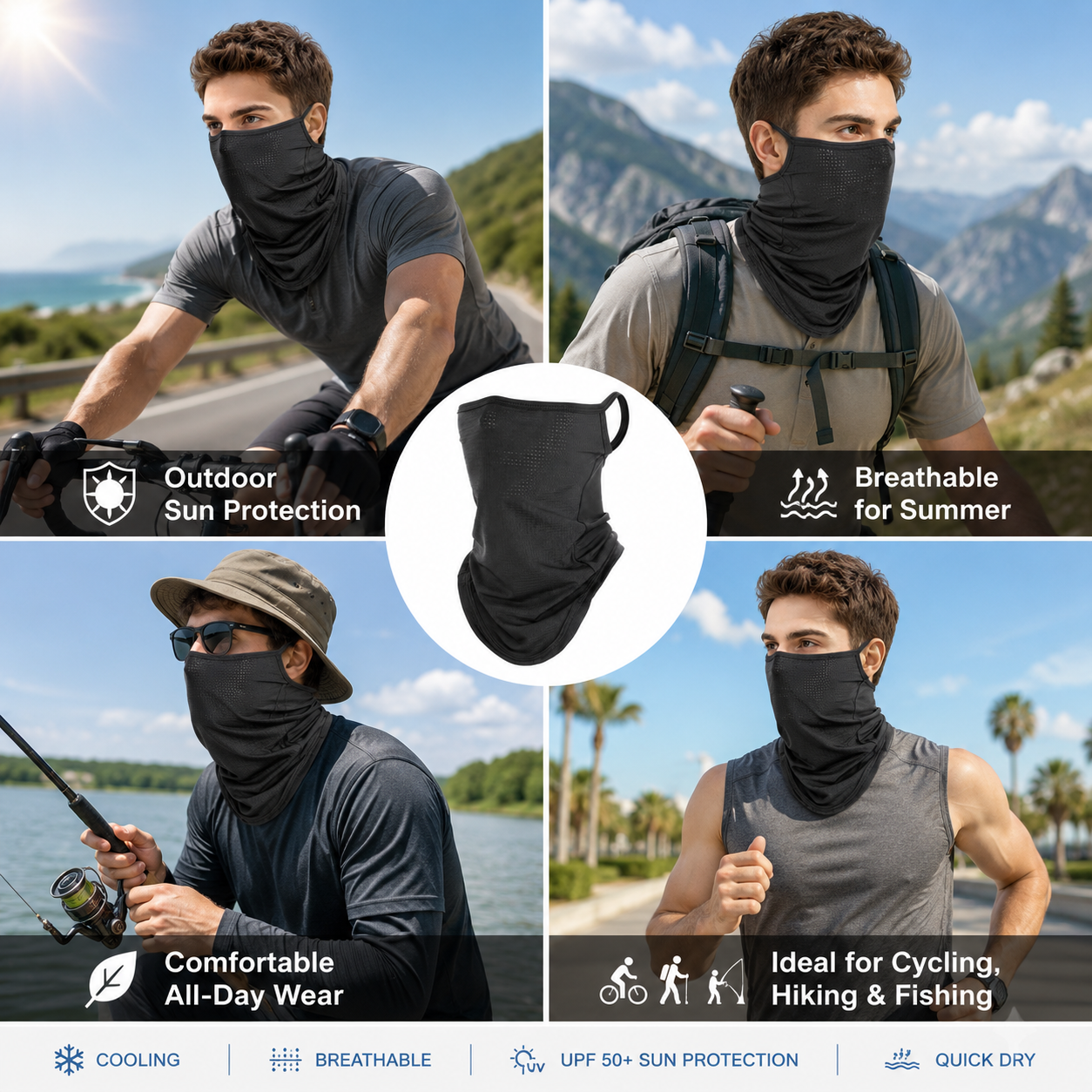 Breathable Quick-Dry Neck Gait – обзор и цена Travel Accessories Neck