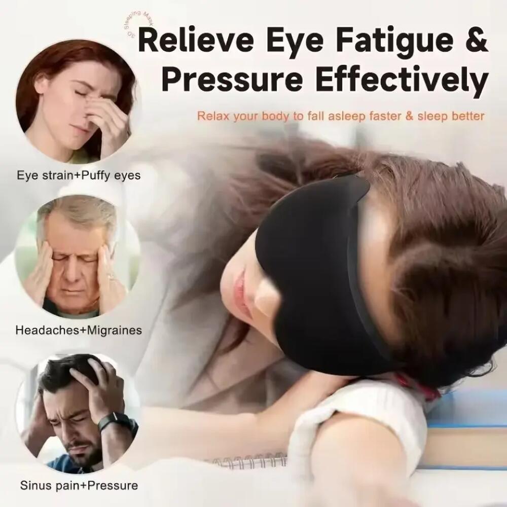 New 3D Sleep Eye Mask Stereosc – обзор и цена Eye Mask Sleep Travel